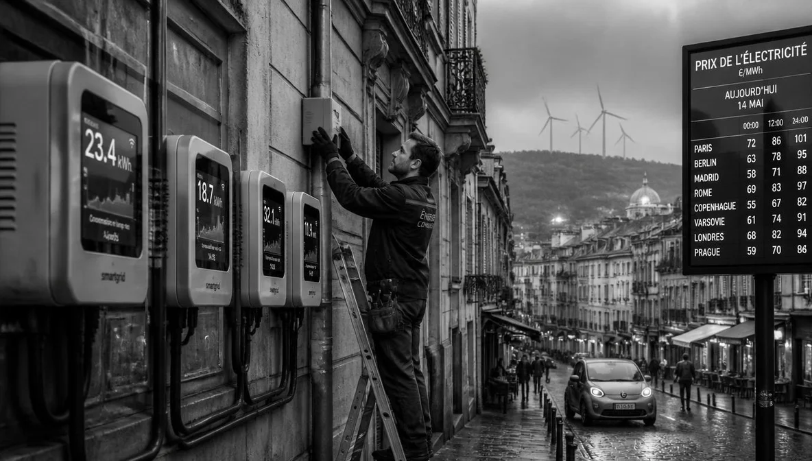 Compteurs connectés, Europe, transition énergétique