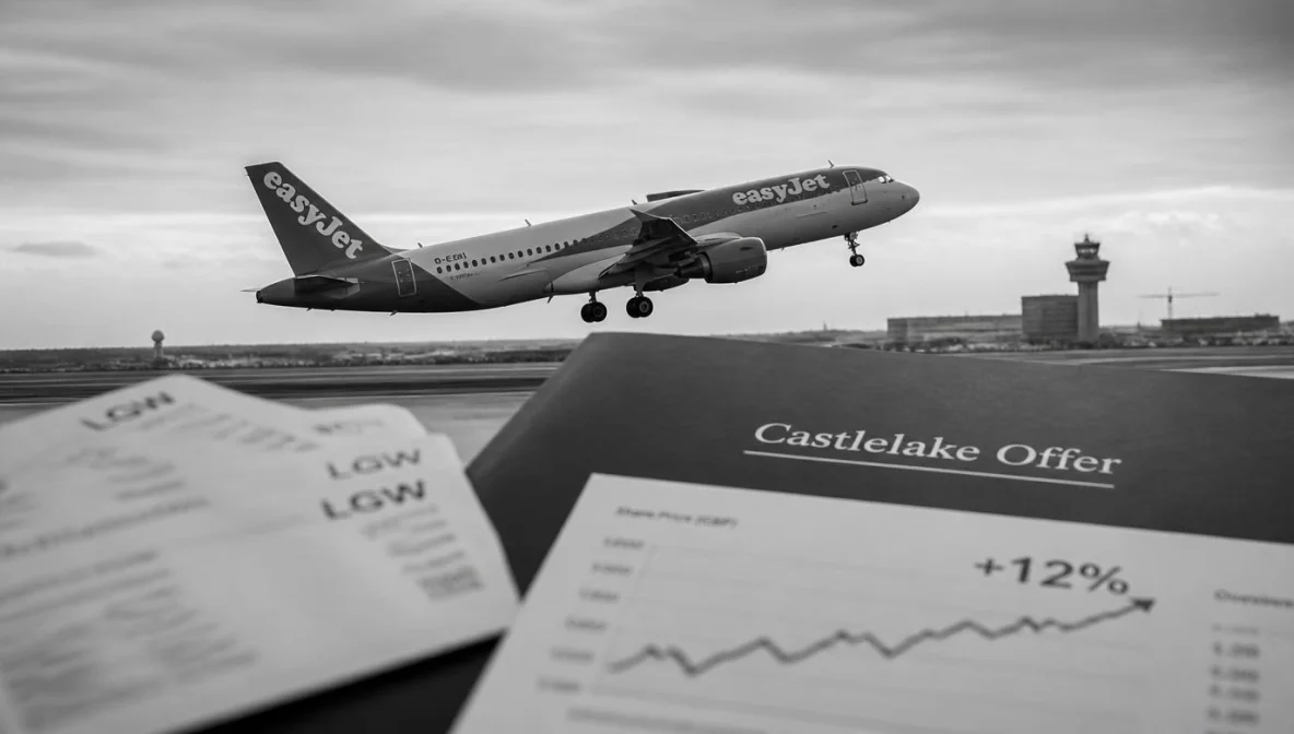 EasyJet, Castlelake OPA, action +12%
